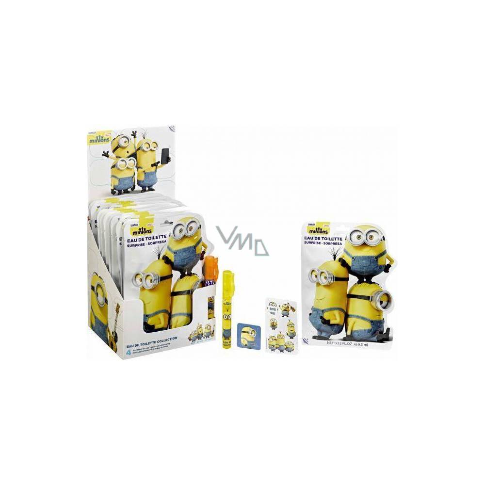 EAU DE TOILETTE 100ML+MARQ PAGE+STICKERS MINIONS