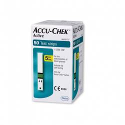 ACCU CHEK ACTIVE BANDELETTES B/50