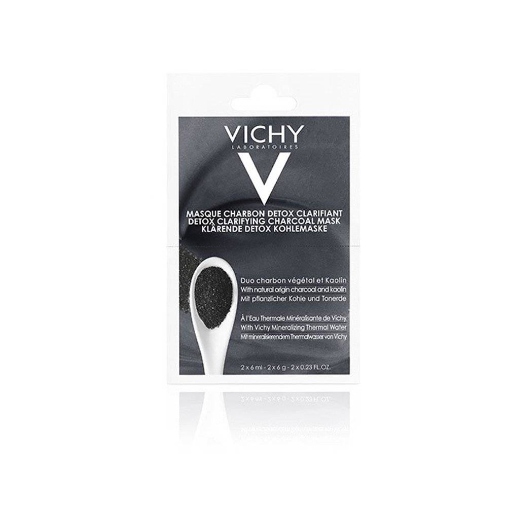 VICHY MASQUE CHARBON DETOX CLARIFIANT 2*6ML
