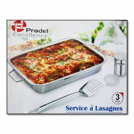 SERVICE A LASAGNES - 3 PIECES