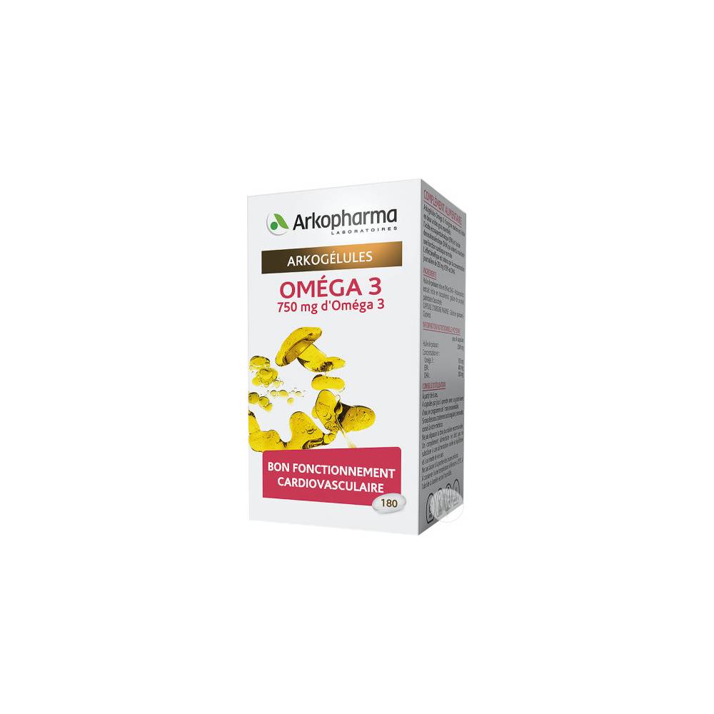 ARKOPHARMA OMEGA 3 ORG MARINE GLE B/180