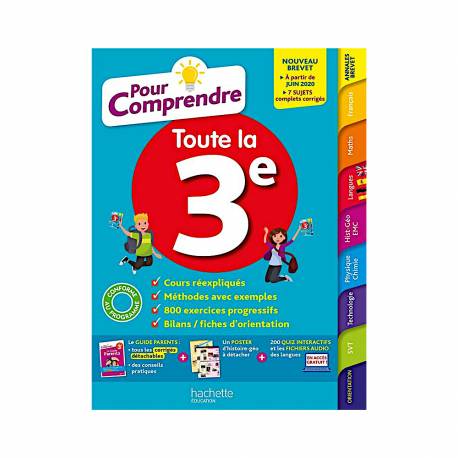POUR COMPRENDRE - TOUTE LA 3 EME (ED. 2020)