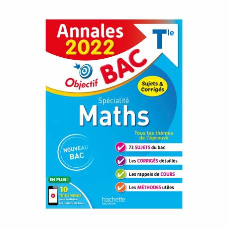 SPÉCIALITÉ MATHS - SUJETS & CORRIGÉS