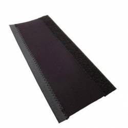 PROTEGE CHAINE MOUSSE VELCRO NOIR