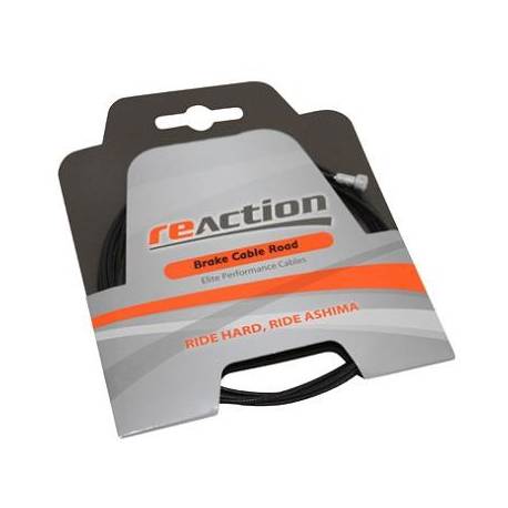 CABLE DE FREIN ASHIMA ROUTE INOX TEFLON REACTION POUR CAMPAGNOLO 1,5*1700MM