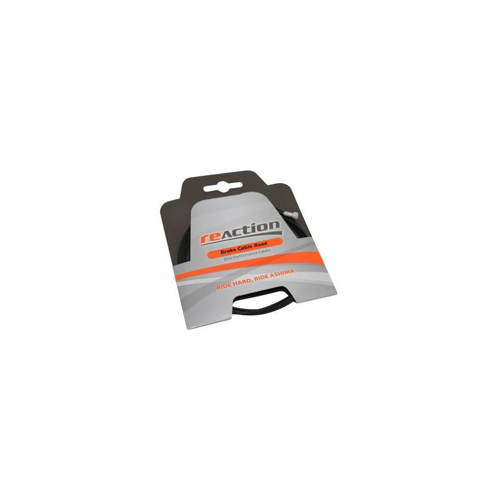 CABLE DE FREIN ASHIMA ROUTE INOX TEFLON REACTION POUR CAMPAGNOLO 1,5*1700MM