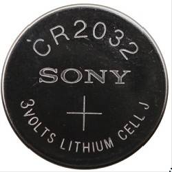 PILE SONY LITHIUM 3V CR2032