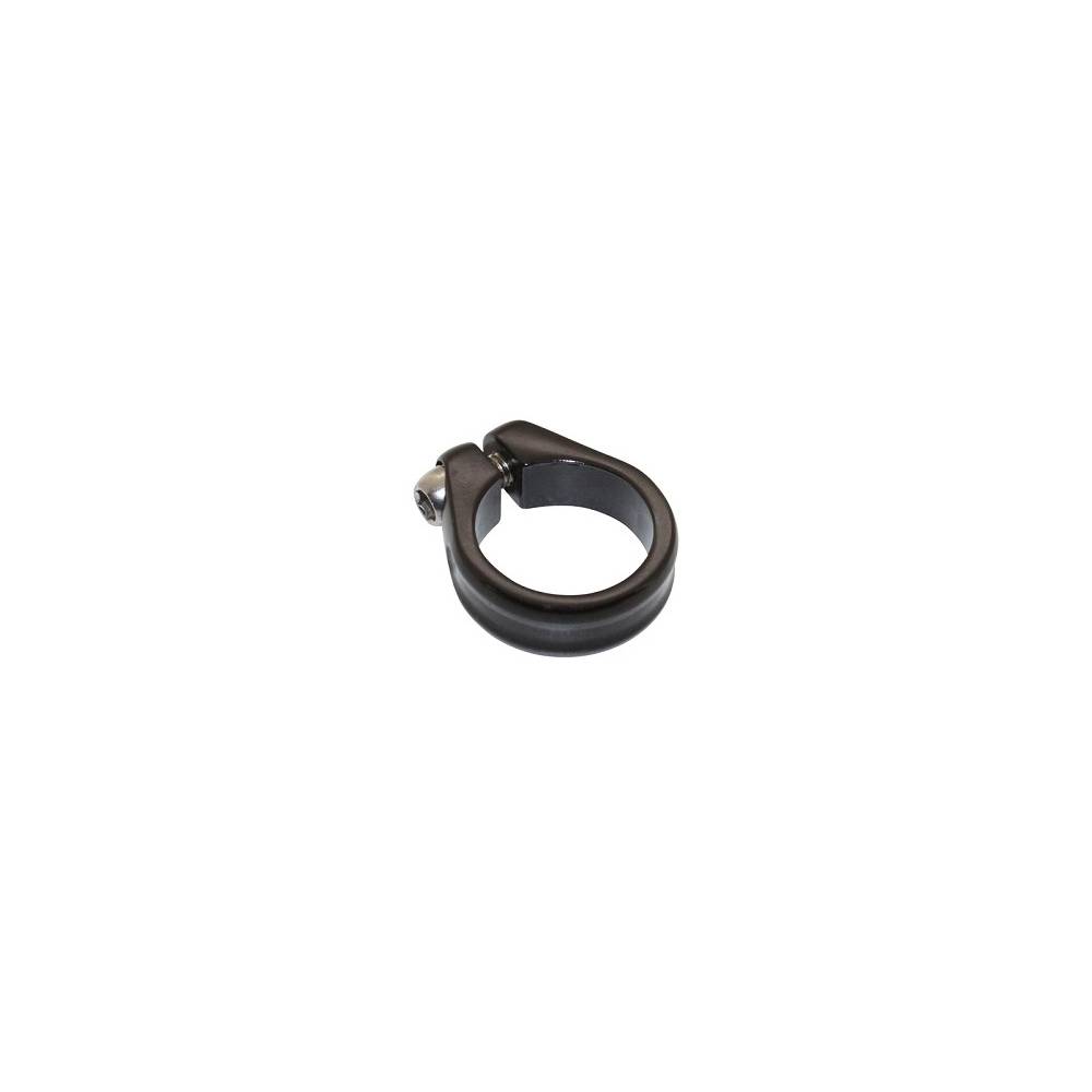 COLLIER DE SELLE CHC ALU NOIR MAT 31,8MM