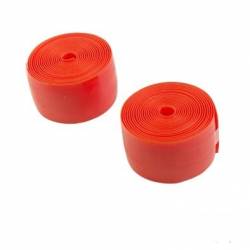 BANDE ANTI-CREVAISON ATOO VTT 26/24\" LARGEUR 39MM ORANGE (KIT DE 2)