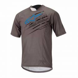 MESA S/S JERSEY ALPINESTARS STEEL GRAY BRIGHT BLUE TS