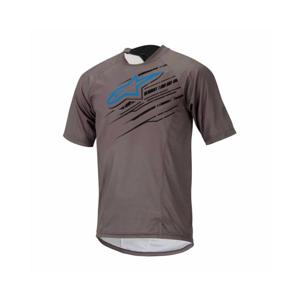 MESA S/S JERSEY ALPINESTARS STEEL GRAY BRIGHT BLUE TS