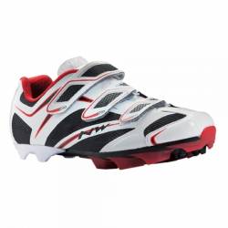 CHAUSSURE NORTHWAVE VTT SCORPIUS 3S WHITE/BLACK/RED P43