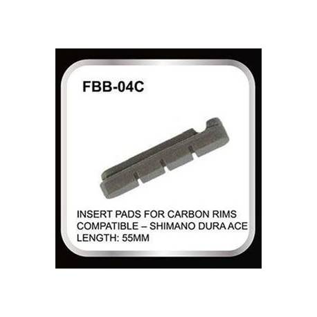 PATIN DE FREIN RESPONSE FBB-04C FOR SHIMANO DRUA ACE BLACK CARBON