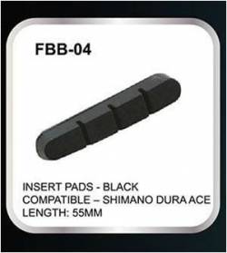 PATIN DE FREIN RESPONSE FBB-04 FOR SHIMANO DRUA ACE BLACK