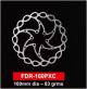 DISQUE DE FREIN RESPONSE FDR-160P-XC
