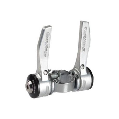 Manette de vitesse passage SUNRACE avec pouce R30 Pair R6/LF Brazed on 44mm