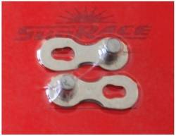 ATTACHE RAPIDE DE CHAINE SUNRACE CNQ87 8/7S 1SET/HC SILVER