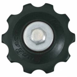 GALET DE DERAILLEUR SUNRACE 10T PLASTIC BLACK (HC)