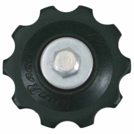 GALET DE DERAILLEUR SUNRACE 10T PLASTIC BLACK (HC)