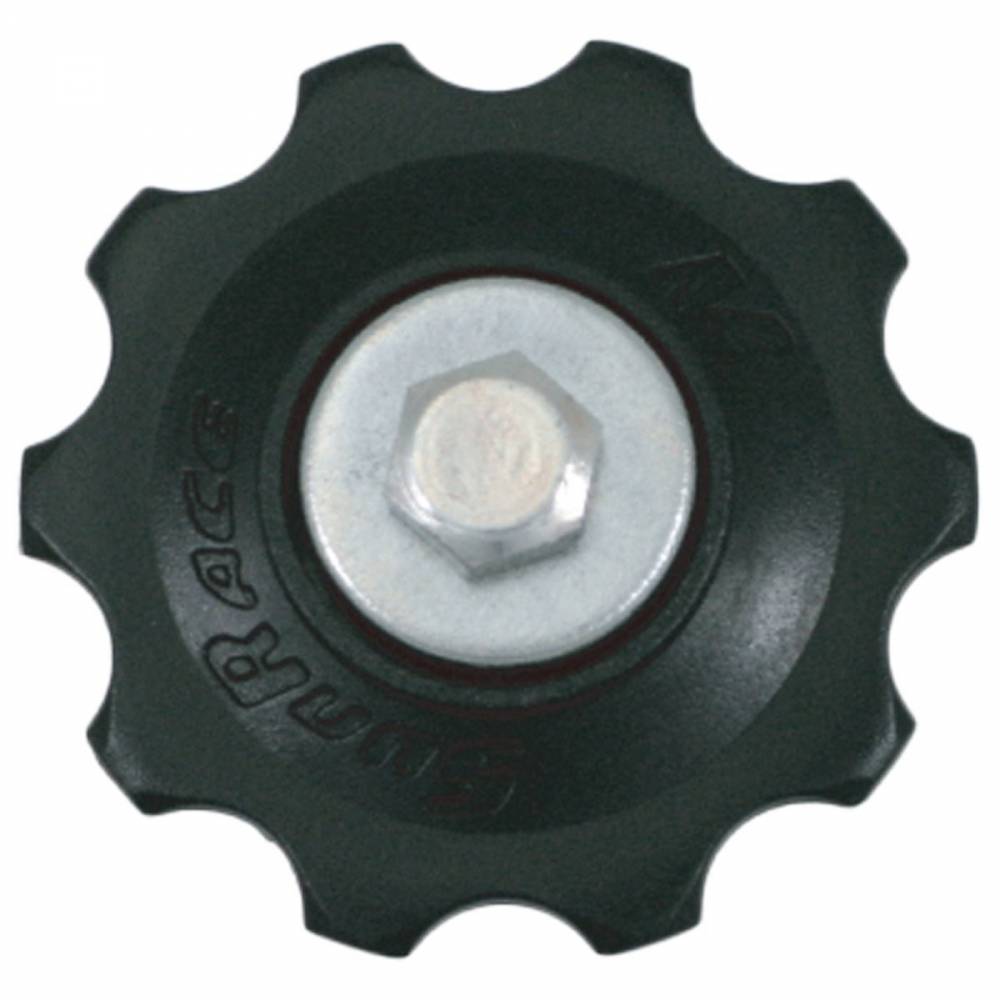 GALET DE DERAILLEUR SUNRACE 10T PLASTIC BLACK (HC)