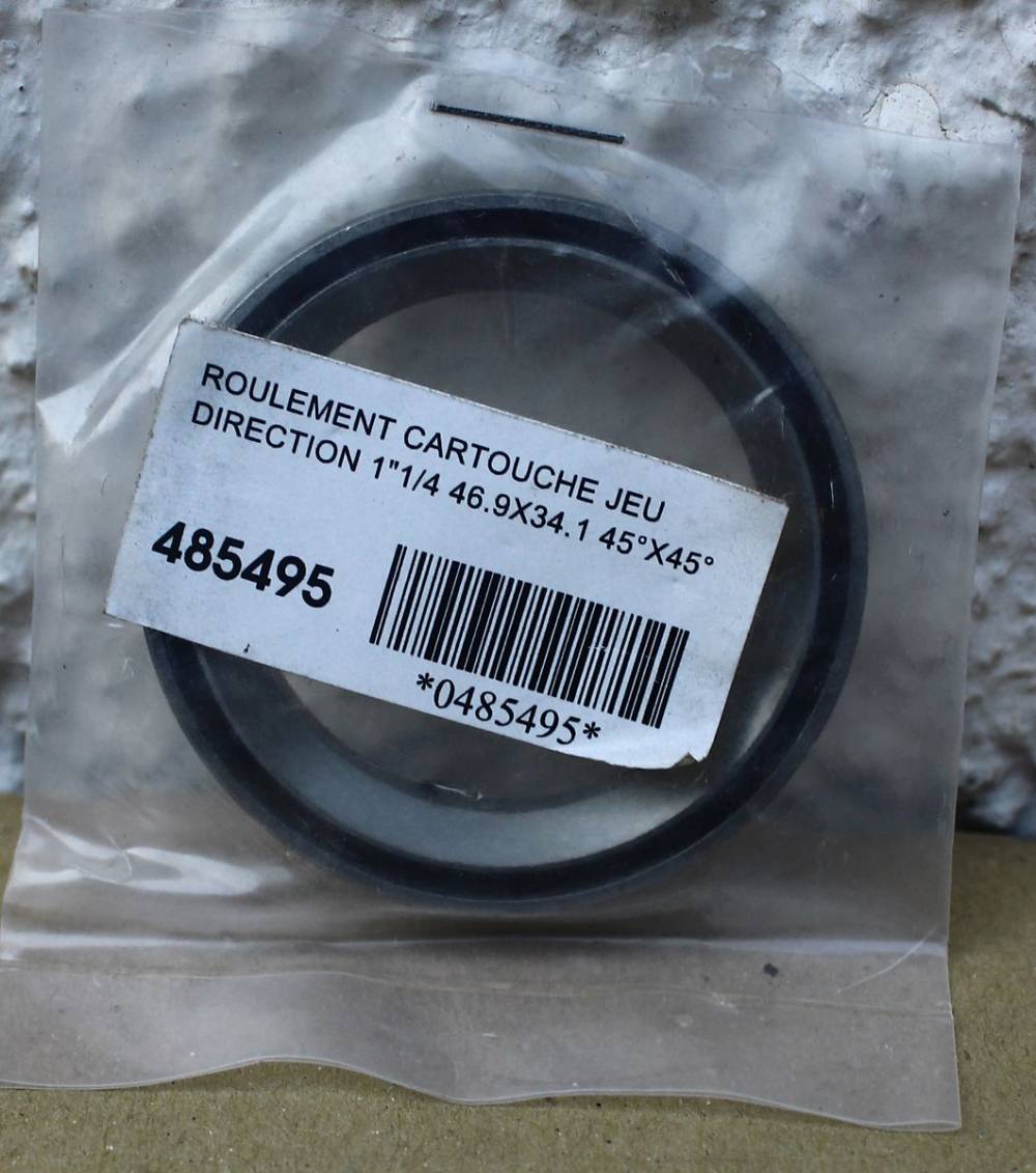 ROULEMENT CARTOUCHE JEU DE DIRECTION 1\"1/4 46,9*34,1MM 45°*45°