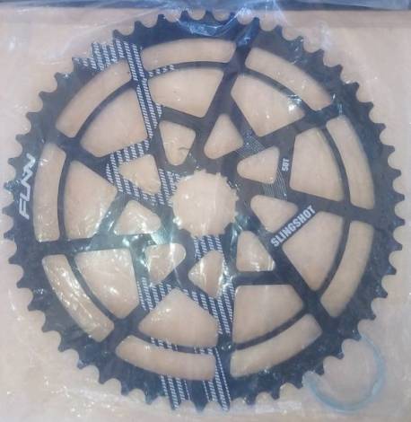 PLATEAU FUNN SLINGSHOT 11S 50T FIT SHIMANO ANOZED BLACK