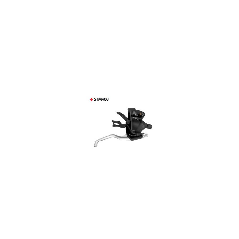 MANETTE ET LEVIER DE FREIN SUNRACE M400 RIGHT 7S 2100MM V-BRAKE