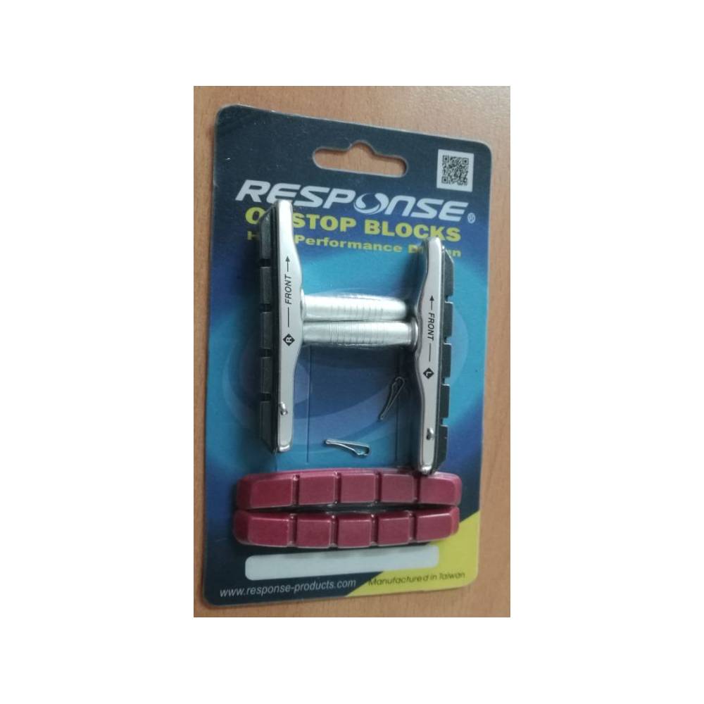 PORTE PATIN RESPONSE FBB-23 XTR POST TYPE BLACK WITH EXTRA RED PAD