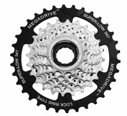 ROUE LIBRE SUNRACE M4S 7S 13-34T ZINC/BLACK