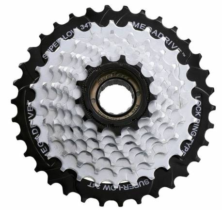 ROUE LIBRE SUNRACE M56 8S 13-34T  ZINC/BLACK