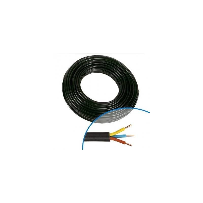 CABLE ELECTRIQUE RIGIDE INDUSTRIEL 3G 1,5 MM² [RLX DE 50ML]