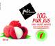 Pur jus de fruit litchi 25 cl carton de 12