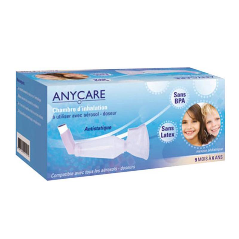 CHAMBRE D'INHALATION 9 MOIS A 6 ANS