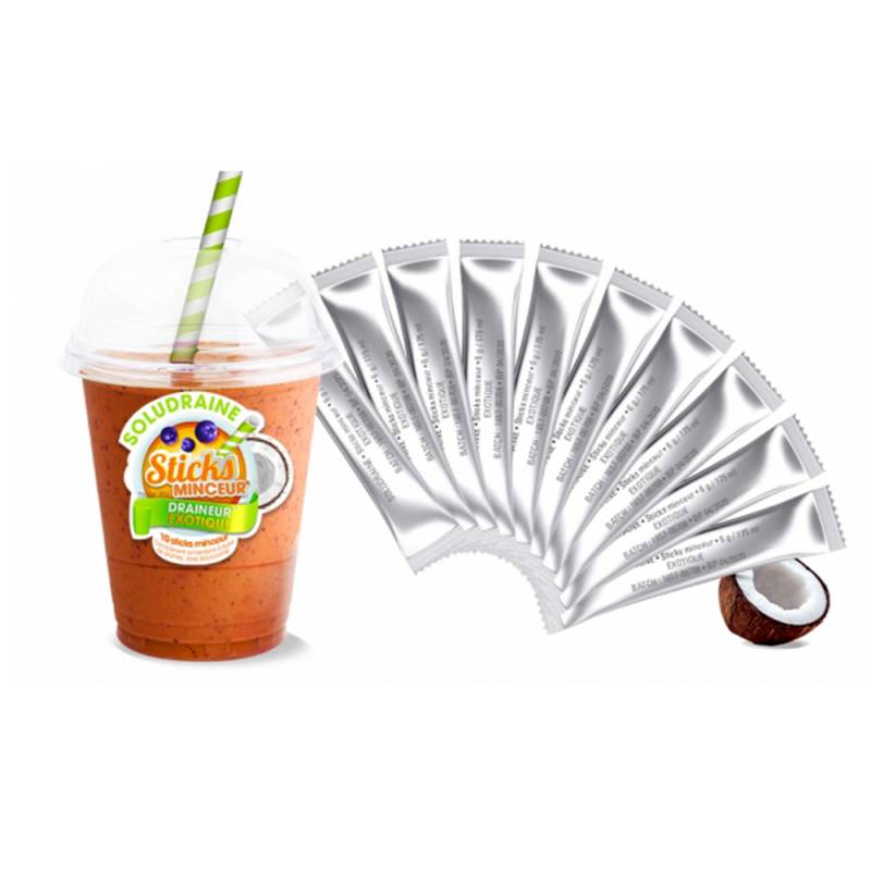 Smoothie Banane/Fraise - 10 sticks - France