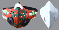 MASQUE ANTI-POLLUTION MBIKE AVEC FILTRE