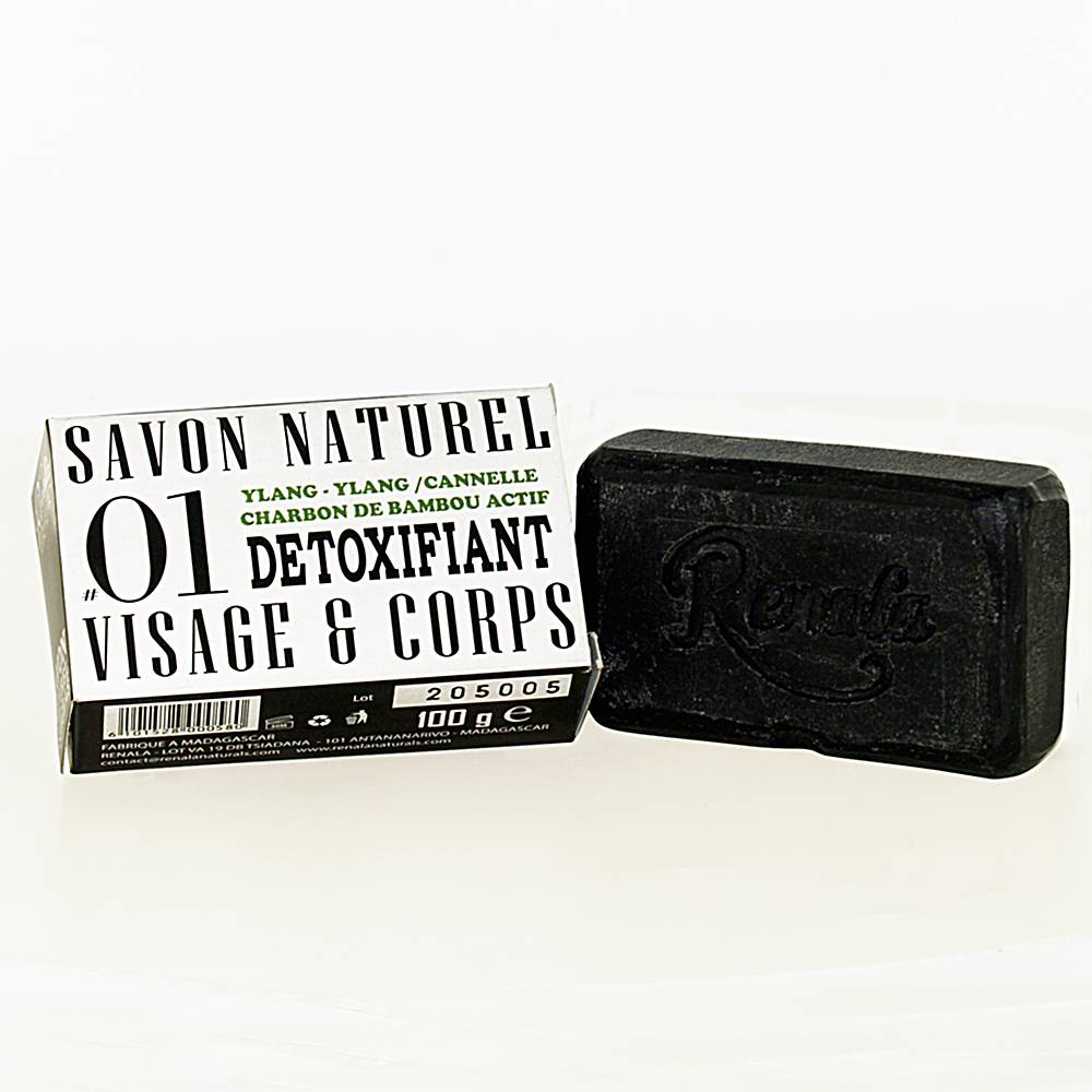 01 SAVON DÉTOXIFIANT 100 g
