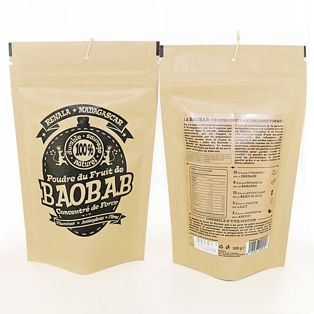 Poudre de fruit Baobab 100 g