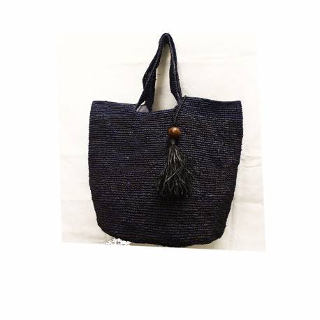 Sac rond bleu marine
