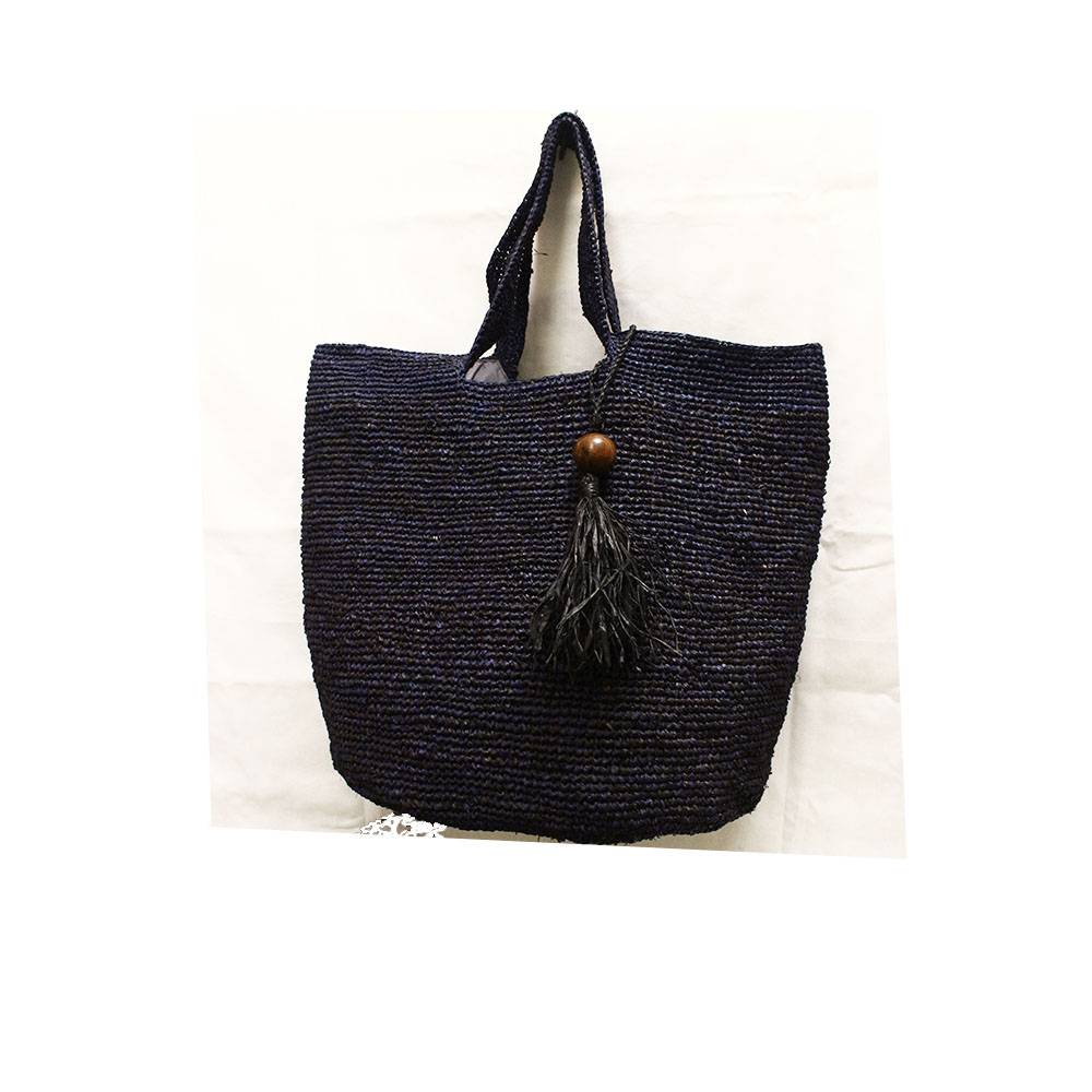 Sac rond bleu marine
