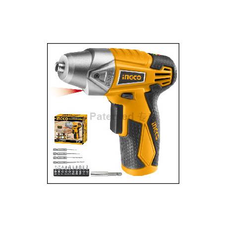 Cordless screwdriver