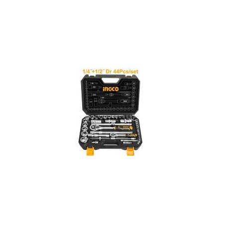 Enseps de douilles 1/4 \"+1/2\" 44Pcs