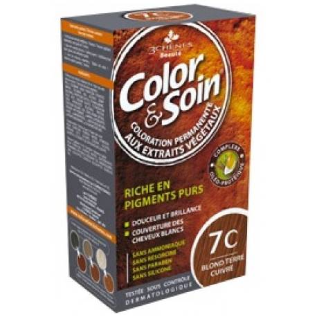 3 CHENES COLOR SOIN BLOND TERRE CUIVREE 7C 135ML