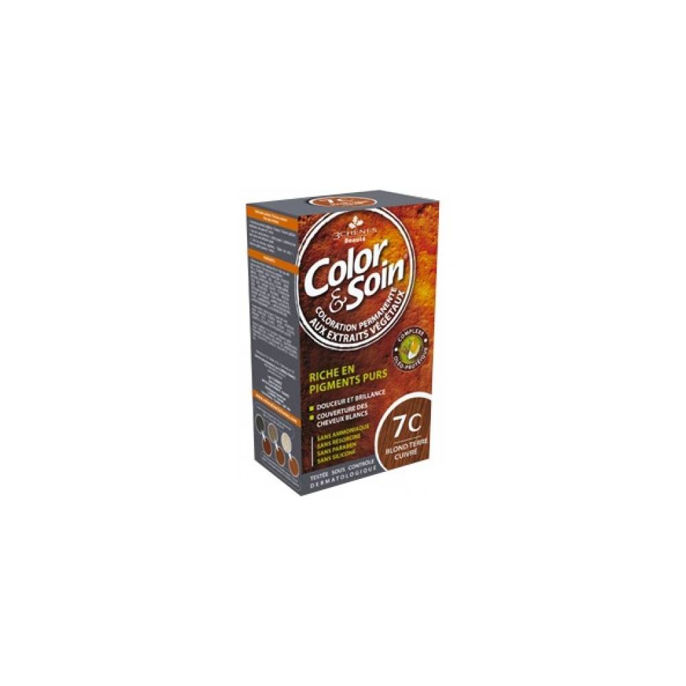 3 CHENES COLOR SOIN BLOND TERRE CUIVREE 7C 135ML