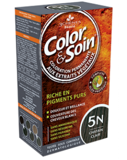 3 CHENES COLOR SOIN CHATAIN CLAIR 5N 135ML