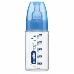 DODIE BIB VERRE COL ETROIT 120ML BLEU
