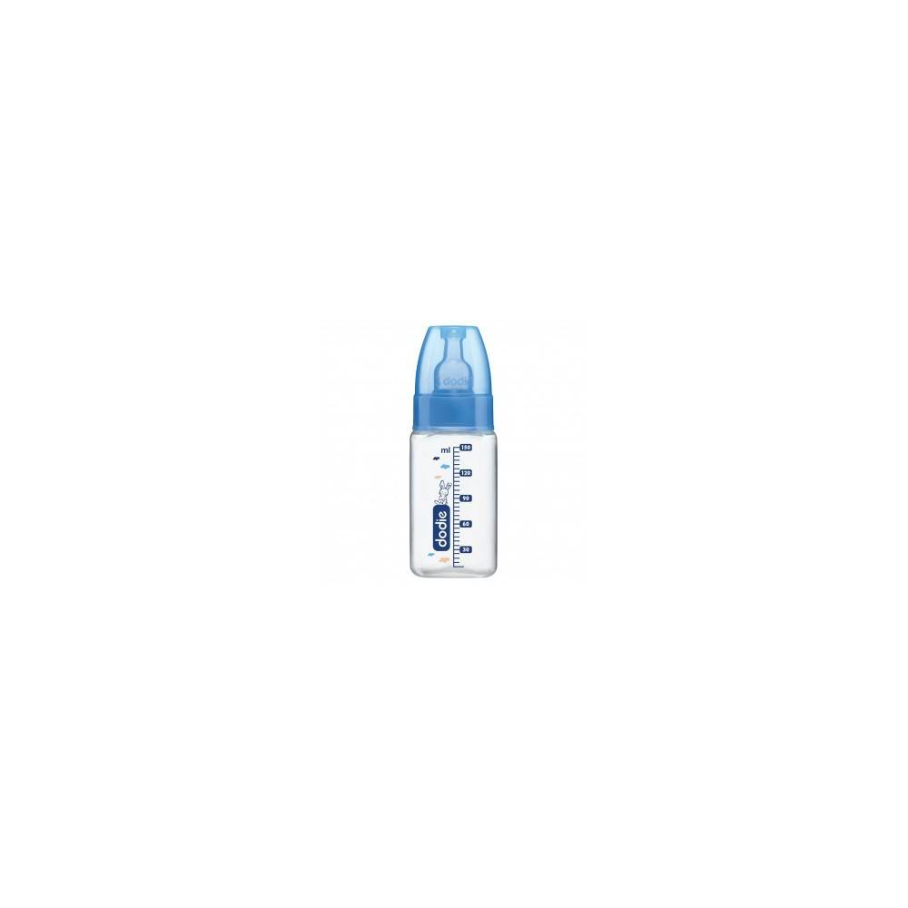 DODIE BIB VERRE COL ETROIT 120ML BLEU
