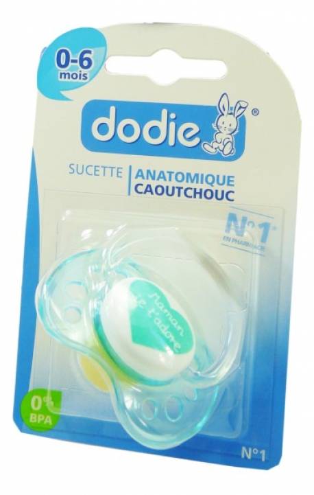 DODIE SUCETTE CAOUTCH 0-6M