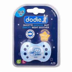 DODIE SUCETTE SILICONE 0-6 MOIS NUIT