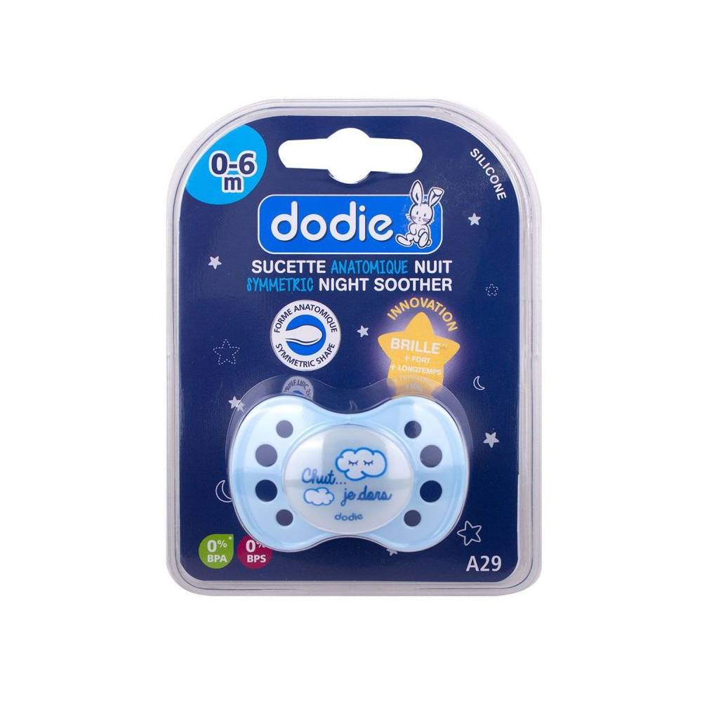 DODIE SUCETTE SILICONE 0-6 MOIS NUIT