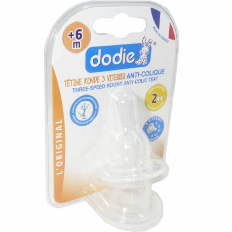 DODIE TETINE COL ETROIT +6M DEBIT 2 B/2